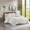 Discount 🎉 Madison Park Leena Cotton Chenille Geometric Comforter Set Taupe 😍