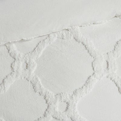 Discount π Madison Park Leena Cotton Chenille Geometric Comforter Set Taupe π 5 Discount π Madison Park Leena Cotton Chenille Geometric Comforter Set Taupe π - Image 5