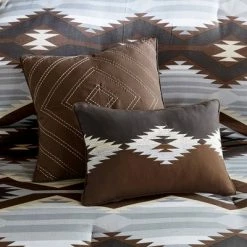 Flash Sale ⭐ Woolrich Bitter Creek Oversized Comforter Set Gray/brown 🔔 -Bedding Sets & Collections Sales Shop unnamed file 2406