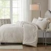 Promo ⌛ Madison Park Sophie 4 Piece Cotton Comforter Set Taupe ✨