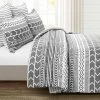 Coupon 👍 Lush Decor Hygge Geo Reversible Comforter Set - Lush Décor Taupe/white 👍
