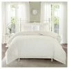 Best deal 🎉 Madison Park 4pc Amber Tufted Cotton Chenille Comforter Set White ✔️
