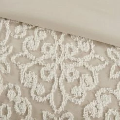 Best deal 🎉 Madison Park 4pc Amber Tufted Cotton Chenille Comforter Set White ✔️ -Bedding Sets & Collections Sales Shop unnamed file 2514