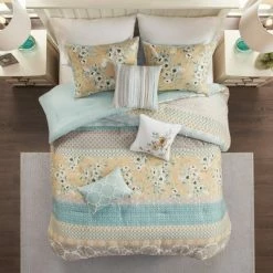 Promo 🔥 Madison Park Loraine Cotton Printed Bedding Collection 🔔