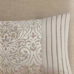 Hot Sale 😍 Madison Park Grace Jacquard 12pc Complete Bedding Set Khaki 🛒 -Bedding Sets & Collections Sales Shop unnamed file 2541