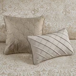 Hot Sale 😍 Madison Park Grace Jacquard 12pc Complete Bedding Set Khaki 🛒 -Bedding Sets & Collections Sales Shop unnamed file 2547