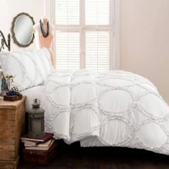 Outlet π₯ Lush Decor Avon Comforter Set - Lush DΓ©cor Ivory π