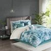 Buy ✨ Madison Park 7pc Slade Cotton Printed Comforter Set Teal 💯