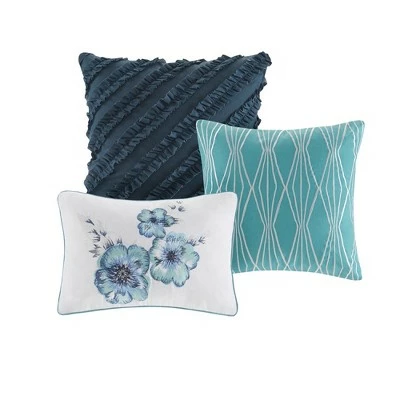 Buy β¨ Madison Park 7pc Slade Cotton Printed Comforter Set Teal π― 4 Buy β¨ Madison Park 7pc Slade Cotton Printed Comforter Set Teal π― - Image 4