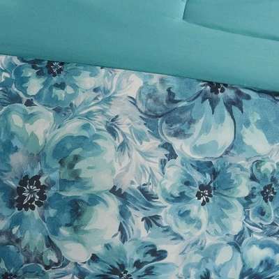 Buy β¨ Madison Park 7pc Slade Cotton Printed Comforter Set Teal π― 8 Buy β¨ Madison Park 7pc Slade Cotton Printed Comforter Set Teal π― - Image 8