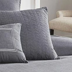 Hot Sale 😀 Riverbrook Home Crosswoven Comforter & Sham Set Charcoal 🎁 -Bedding Sets & Collections Sales Shop unnamed file 2717