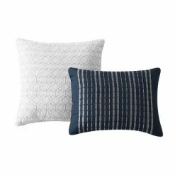 Budget 👏 Hallmart Collectibles Ellison Embroidered Colorblock Comforter Bedding Set Dark Teal ⌛ -Bedding Sets & Collections Sales Shop unnamed file 2739