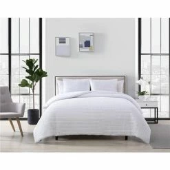 Buy 🎉 The Nesting Company Palm Collection Embossed 3 Piece Hotel Quality Luxuriously Soft & Lightweight Quilted Bedding Set with 2 Pillow Shams ✔️ -Bedding Sets & Collections Sales Shop unnamed file 2799