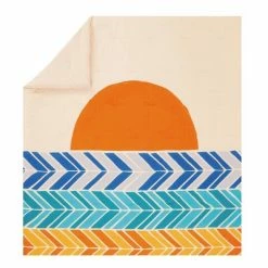 Flash Sale 😍 Retro Sunset Comforter & Sham Set - Cat Coq for Makers Collective ⌛ -Bedding Sets & Collections Sales Shop unnamed file 2843