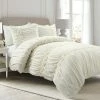 Top 10 🎁 Lush Decor Lush Décor Darla Comforter & Sham Set White 🌟