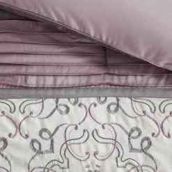 Buy 💯 Madison Park Ivana Comforter Set with Embroidery 24pc Blue ✨ -Bedding Sets & Collections Sales Shop unnamed file 2920