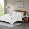 Best Pirce 🌟 Madison Park 3pc Lucina Cotton Waffle Weave Comforter Set Gray 🤩