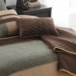 Budget ⌛ Lexia Comforter Set - Riverbrook Home Brown 🤩 -Bedding Sets & Collections Sales Shop unnamed file 3015