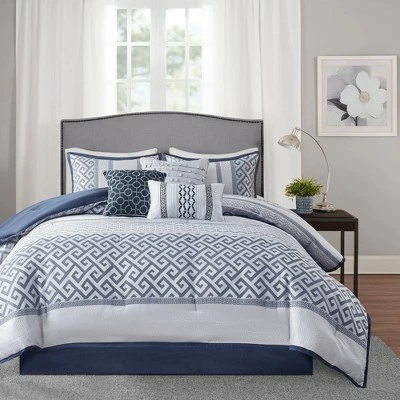 Deals π Madison Park William Jacquard Comforter Set Navy π― 1 Deals π Madison Park William Jacquard Comforter Set Navy π―