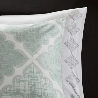 Best reviews of π Madison Park Sidnee Cotton Sateen Comforter Set 9pc Aqua π 4 Best reviews of π Madison Park Sidnee Cotton Sateen Comforter Set 9pc Aqua π - Image 4