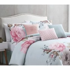 Best Sale 🧨 Ridgely Blush 7 Piece Comforter Set - Riverbrook Home Black/gray 🤩