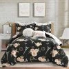 Outlet 🔥 Lush Decor Vintage Paris Comforter Collection - Lush Décor Black 🌟