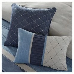 Promo 🔥 Madison Park Comforter Set 7pc Colorblock - Rodgers® Navy ✨ -Bedding Sets & Collections Sales Shop unnamed file 3240