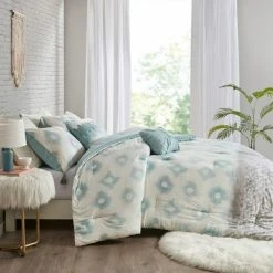 Cheap 🎁 Madison Park Chloe Cotton Comforter Set Aqua 👏 -Bedding Sets & Collections Sales Shop unnamed file 3276