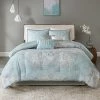 Coupon 🔔 Madison Park Leslie Reversible Cotton Sateen Comforter Set 7pc 👍