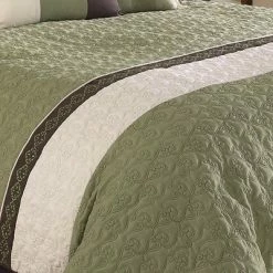 Brand new 🔥 7pc Fairmont Comforter Set Sage Green/Brown/Ivory - Riverbrook Home ⭐ -Bedding Sets & Collections Sales Shop unnamed file 3315