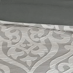 Buy 👏 Madison Park 8pc Elliot Jacquard Comforter Set Silver ⭐ -Bedding Sets & Collections Sales Shop unnamed file 3338
