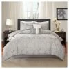 Top 10 🎁 Madison Park Devin Medallion Paisley Comforter Set Gray - 7pc ❤️