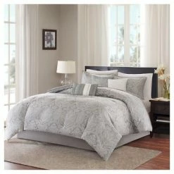 Top 10 🎁 Madison Park Devin Medallion Paisley Comforter Set Gray - 7pc ❤️ -Bedding Sets & Collections Sales Shop unnamed file 3346