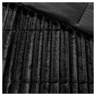 Brand new β€οΈ Madison Park York Brushed Faux Fur Comforter Mini Set Chocolate π 2 Brand new β€οΈ Madison Park York Brushed Faux Fur Comforter Mini Set Chocolate π - Image 2