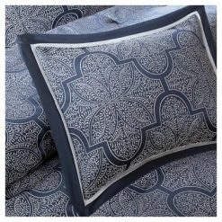 Best deal 🔔 Madison Park Ryland Jacquard Comforter Set - 8pc Navy 🎉 -Bedding Sets & Collections Sales Shop unnamed file 3374