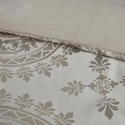 Buy ✔️ Madison Park 12pc Madeline Jacquard Comforter Set - Tan 🧨 -Bedding Sets & Collections Sales Shop unnamed file 3475