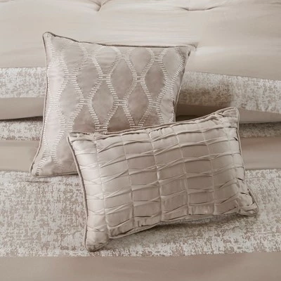 Wholesale π Madison Park 7pc Anett Chenille Jacquard Comforter Set Taupe π€© 8 Wholesale π Madison Park 7pc Anett Chenille Jacquard Comforter Set Taupe π€© - Image 8