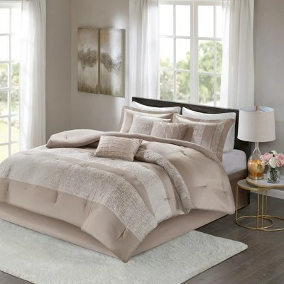 Wholesale π Madison Park 7pc Anett Chenille Jacquard Comforter Set Taupe π€© 13 Wholesale π Madison Park 7pc Anett Chenille Jacquard Comforter Set Taupe π€© - Image 13