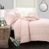Coupon 😀 Lush Decor Lush Décor Trio Geo Comforter & Sham Set Blush/gold 💯
