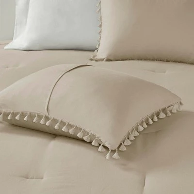 Brand new 𧨠3pc Sula Cotton Comforter Set Ivory π 2 Brand new 𧨠3pc Sula Cotton Comforter Set Ivory π - Image 2