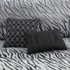 Best Pirce ✔️ Madison Park King Chipo 14 PC Bedding Set Bonus Throw Euro Shams - Black 🧨 -Bedding Sets & Collections Sales Shop unnamed file 3564