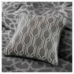 Best Sale 🔔 Madison Park Carmela Graphic Floral Print Comforter Set - 7pc Gray 🔔 -Bedding Sets & Collections Sales Shop unnamed file 3578