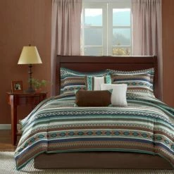 Best deal 💯 Madison Park Blue Beau Comforter Set 7pc 7pc 🎁