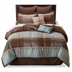 Top 10 🔥 Madison Park Brown Daniel Comforter Set 8pc ✔️