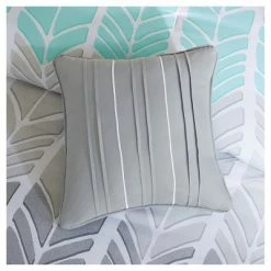 Hot Sale 🎉 Intelligent Design Amanda Feather Chervon Print Comforter Set Aqua ✔️ -Bedding Sets & Collections Sales Shop unnamed file 3726