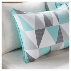 New 🎁 Intelligent Design Haley Reversible Comforter Mini Set Aqua 🔔 -Bedding Sets & Collections Sales Shop unnamed file 3743