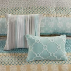 Flash Sale 😀 Madison Park Loraine Cotton Printed Comforter Set Green 🧨 -Bedding Sets & Collections Sales Shop unnamed file 3796