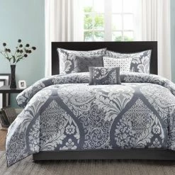 Best deal 😀 Madison Park Adela 7 Piece Printed Comforter Set 😍