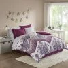 Best Sale ⭐ Intelligent Design Allura Complete Bed and Sheet Set Purple 🤩