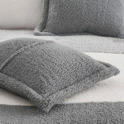 Flash Sale 🔥 Intelligent Design Remy Color Block Overfilled Sherpa Comforter Set Gray/ivory 🎁 -Bedding Sets & Collections Sales Shop unnamed file 3869